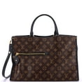 thumbnail image 1 of Pre-Owned Popincourt NM Handbag Monogram Canvas with Leather MM By Rebag, 1 of 7
