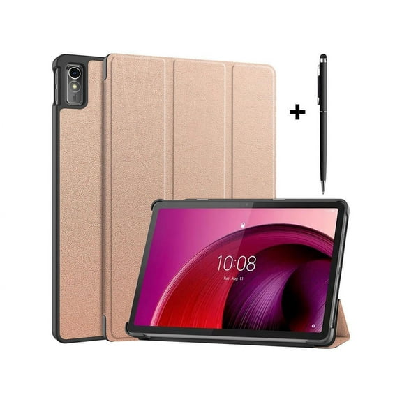 BONAEVER Case for Lenovo Tab M10 5G 10.6 Inch 2023 TB-360ZU TB-360XU, Tri fold Slim Lightweight Hard Shell Smart Protective Cover with Multi-Angle Stand, Universal Stylus Pen
