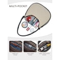 thumbnail image 4 of Bolso de hombro CLUCI Small Hobo Tote Bolso de mano para mujer de piel, 4 of 6