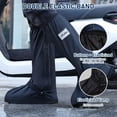 thumbnail image 6 of KANCOKIT Reusable Rain Shoe Covers, Waterproof Anti-slip Unisex Overshoes Boots Protector, M, 6 of 9