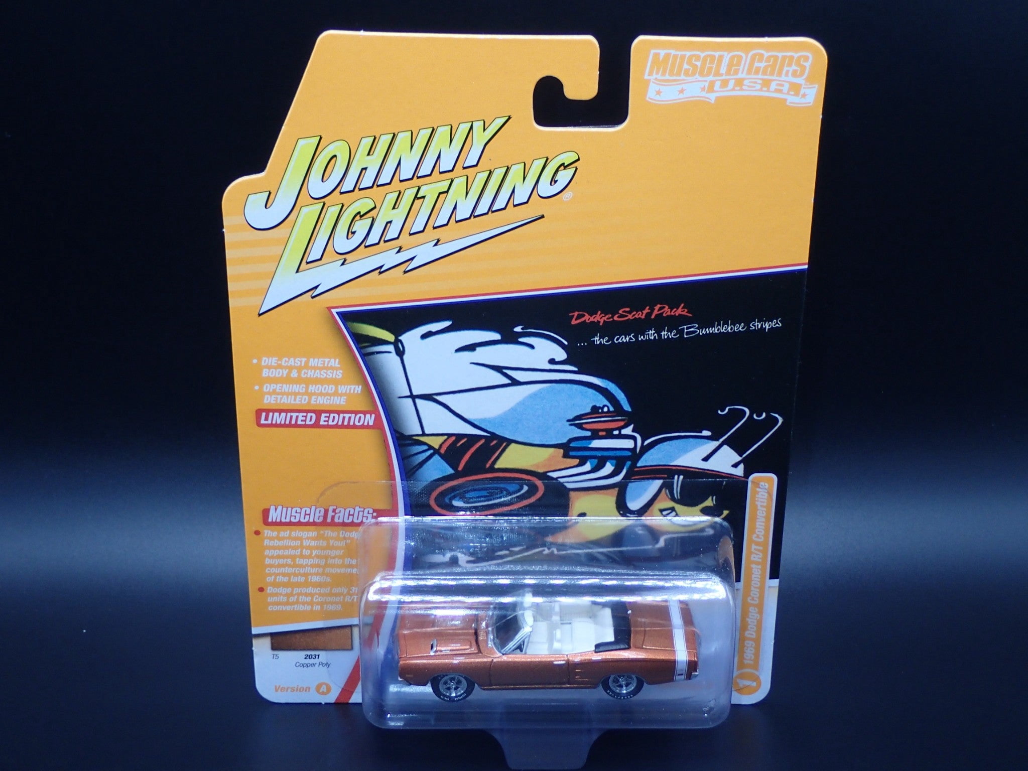 Johnny Lightning JLCP7349 Speed Racer Mach 5 Five Japan Nostalgia
