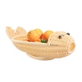 thumbnail image 4 of Hytrove Cesta Beige Con De Ratán Simulado Para Guardar Pan, Y, 4 of 7