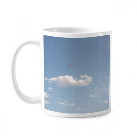 

Cloud Air Plane Art Deco Fashion Mug Pottery Cerac Coffee Porcelain Cup Tableware
