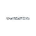 thumbnail image 2 of FB Jewels 10kt White Gold Womens Round Diamond Woven Twist Stackable Band Ring 1/4 Cttw Size 6.5, 2 of 4