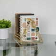 thumbnail image 6 of Martha Stewart Ryder Gold Metal 9 Slot Triangle Magazine File Holder, Desktop Organizer Sorter, 6 of 10