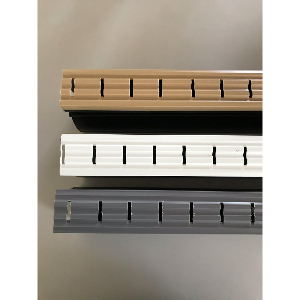 DeckODrain Pool Deck Drainage System 11/2 W x 31/4 H x 8 Ft. Long