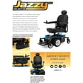 thumbnail image 3 of Pride Mobility Jazzy Select Group 2 Power Chair, Red, 16"x16"-18", 3 of 4