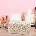 thumbnail image 2 of HILABEE Cosmetic Bag Cosmetic Organizer Floral Printed Lady Portable Multipurpose Travel Pink Color Green, 2 of 9