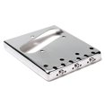 thumbnail image 1 of Electric Guitar Saddle Bridge Professional Replacement Instrument Replacing Accessory Modified Component Adjustable Metal Fixed Hardtail Tailpiece, 1 of 8