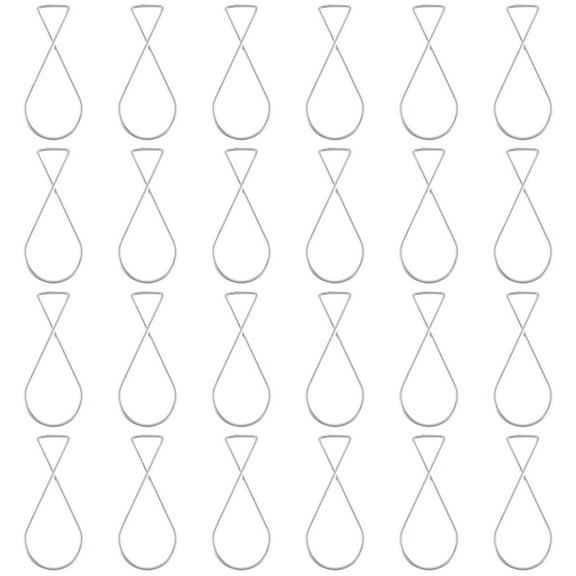 PTOOTP 100Pcs Metal Drop Ceiling Hooks Rust Resistant Heavy Duty Ceiling Tile Hooks for Home