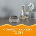 thumbnail image 7 of HONMEET Vintage Mini Jewelry Organizer Box, Metal Jewelry Storage Case, Compact and Stylish for , Earrings, Necklaces, 7 of 7
