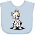 thumbnail image 3 of Inktastic Chinese Crested Boys or Girls Baby Bib, 3 of 4