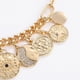 thumbnail image 2 of Collar de clip de papel, collar de protección de oro, joyería hecha a mano contra el mal de ojo para mujeres, collar con colgante de hain con lindo, 2 of 5