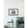 thumbnail image 4 of Marmont Hill Cacti Pots Framed Wall Art, 24.00" x 1.50", 4 of 6