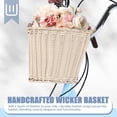 thumbnail image 2 of XYJBHB Women's Beach Cruiser Bike 24", 7-Speed Rattan Basket Step-Through Frame Adjustable Seat Comfort Tires Lightweight Easy Assembly for Smooth Rides, 2 of 7