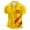 Black, variant on Soccer Cup 2026 Jersey for Men, Polo Collar Short Sleeve Spain Flag Player Graphic Top - Breathable Fan Shirt for Match Day & Casual Wear Red M