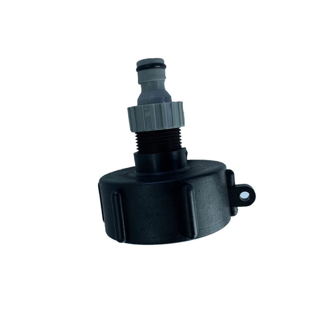 Contenedor de jardín IBC Tons, conectores de pezón de latón, barriles S60x6, adaptador de riego de jardinería, piezas de repuesto de cobre de Materiales de construcción PP de 3/4 de pulgada Speravity TO008845-04