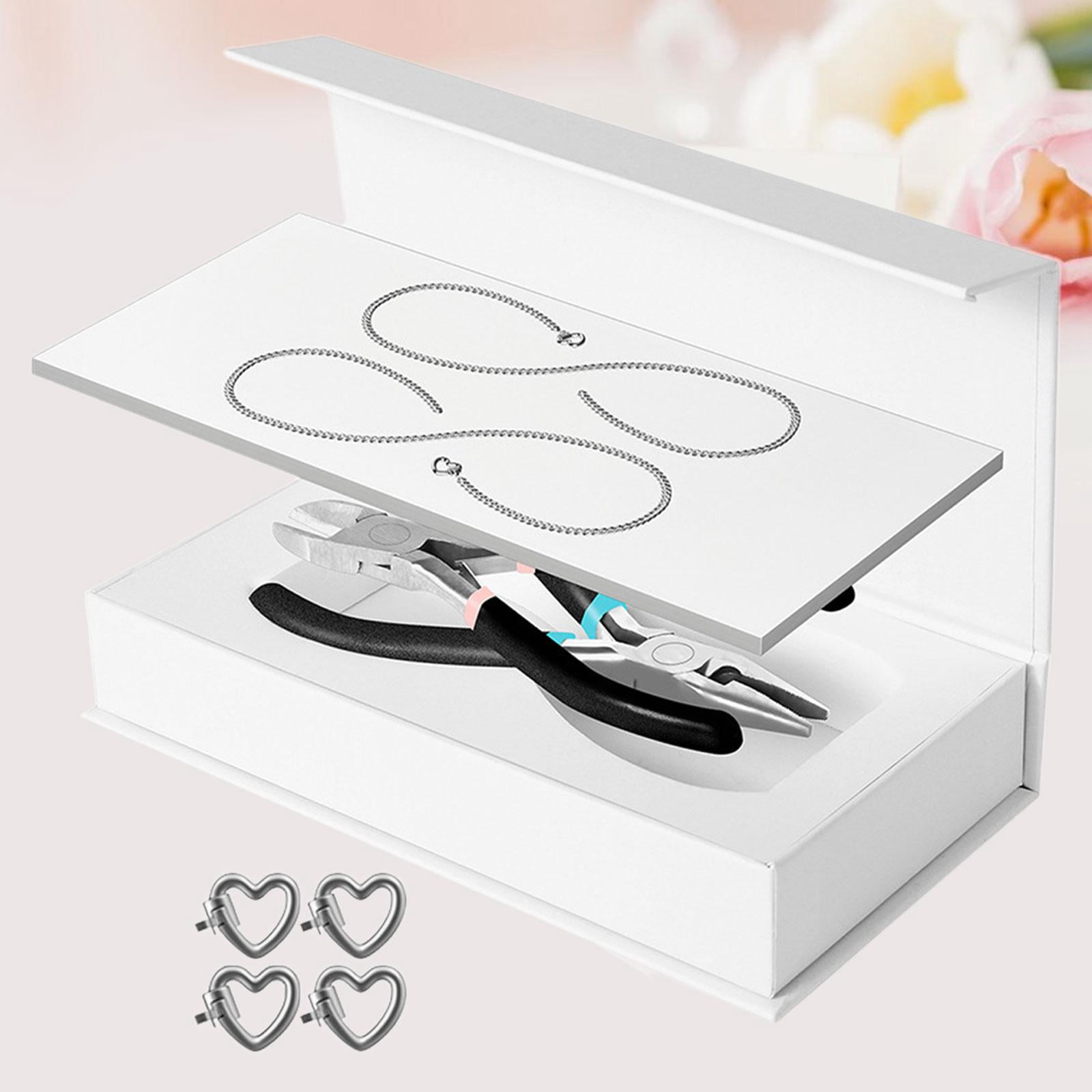 Milageto Permanent Bracelet Kit Bracelet Making for Couples for Summer Valentines Pair