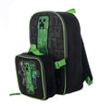 thumbnail image 1 of Mochila Minecraft con lonchera para niños, 1 of 6