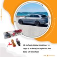 thumbnail image 3 of facefd Switch Panel Ignition Button Multifunctional Automotive Accessories 4 in 1 Dashboard Switches Replaced Part Car Supplies Red Red, 3 of 6
