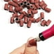 thumbnail image 5 of Cabezal pulidor de uñas, muela abrasiva, anillo abrasivo, máquina pulidora, anillo abrasivo especial, arena roja, paquete de 100 unidades, 5 of 6