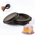 thumbnail image 7 of Vikakiooze under $10, Silicone 4 Inch Rainbow Cake Mould Fruit Cake Round Mould Baking Tray, 7 of 7