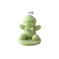 thumbnail image 2 of Rdausd Gingerbread Man Scented Candle, Christmas Soy Wax Figurine Candle, Holiday Aromatherapy Gift for Party Favor, Perfect Xmas Holiday Decor Gift for Family Friends, 2 of 4