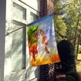 thumbnail image 2 of Carolines Treasures CK1954CHF Fall Brittany Spaniel Flag Canvas House Size, 2 of 4