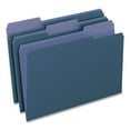 thumbnail image 2 of Pendaflex Interior File Folders 1/3 Cut Top Tab Letter Navy Blue 100/Box 421013NAV, 2 of 4