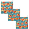 thumbnail image 7 of Dreamtimes 5 PCS Bright Pumpkin Watercolor Baby Muslin Washcloths, Face Towel Burp Cloths Ultrasoft Absorbent Cotton Bath Wipes Towels for Newborn Boys Girls, 7 of 7