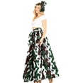 thumbnail image 3 of Sakkas Asma Convertible Traditional Wax Print Adjustable Strap Maxi Skirt | Dress - 56-Multi - One Size, 3 of 5