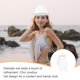 thumbnail image 3 of Raindrops Sombrero De Novia Con Velo Y Detalles De Para Eventos Nupciales Y Fiestas, 3 of 7