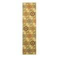 thumbnail image 1 of EORC OS5082IV 2.58 x 9.83 ft. Velur Nylon Ivory Mandana Rug, 1 of 5