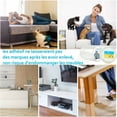 thumbnail image 3 of Cinta nano para adiestramiento de perros y gatos, protege tus muebles de arañazos (15 x 300 cm) PVC transparente antiarañazos, 3 of 5