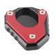 thumbnail image 4 of Placa de extensión de soporte lateral placa ampliadora de soporte aleación de aluminio resistente al óxido estacionamiento seguro para reemplazo de motocicleta para 400 2018+ ANGGREK Otros, 4 of 8
