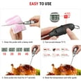 thumbnail image 5 of ThermoPro TP-02S 5 Seconds Instant Read Meat Thermometer Digital Cooking Food Thermometer with Long Probe for Grill Candy Kitchen BBQ Smoker, 5 of 8