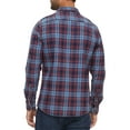 thumbnail image 2 of Flag & Anthem Henson Long Sleeve Button Down Shirt (Indigo/Red, Small), 2 of 3