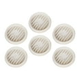 thumbnail image 5 of MAGIDEAL 6 Pieces Plant Saucers Practical Planter Saucers for Indoor Outdoor Planters L White L, 5 of 8