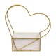 thumbnail image 3 of Cesta de flores en forma de corazón, macetero de metal, decoración, diseño simple, centro de mesa 36CMX22CMX11CM, 3 of 9