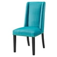 thumbnail image 5 of Side Dining Chair, Nailhead, Set of 2, Blue, Velvet, Modern Contemporary, Kitchen Room Cafe Bistro Restaurant Hospitality, 5 of 9