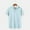 A0361-Sky Blue, variant on QUINDOS Mens Hawaiian Shirt Short Sleeve Summer Casual Button Down Shirts Vacation Beach Tropical Print Loose Shirts
