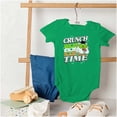 thumbnail image 4 of Saint Paddys Crunch Time Tootsie Owl Romper Boys or Girls Infant Baby Brisco Brands 12M, 4 of 6