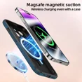 thumbnail image 4 of Vintage Lamb Skin Leather Deer Case For iPhone 15 14 13 12 11 Pro Max 15Pro 14Pro 13Pro Full Cover For Magsafe Wireless Charging, 4 of 7