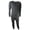 Charcoal, variant on Men's Thermal Base Layer Long Johns Cotton Blend Top And Bottom Set (4XL, Charcoal)