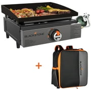 Blackstone 17” Original Tabletop Griddle with Adventure Ready 17" Backpack Carry Bag