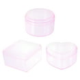 thumbnail image 1 of 3pcs Plastic Storage Containers Durable Candy Chocolate Snack Storage Boxes, 1 of 7