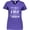 Purple, variant on Inktastic My Uncle is an EMT and a Hero Women's V-Neck T-Shirt