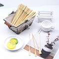 thumbnail image 4 of 100 Pieces Wooden Paddle Skewers Barbecue Wooden Skewers Cocktail Sticks for Barbeque, Kebabs, Cocktails, Buffets Party (18CM), 4 of 4