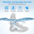 thumbnail image 3 of Ensemble de Housses en Silicone Compatible avec Oculus/Meta Quest 3S, Accessoires VR pour Meta Quest 3S, Ensemble de Housses de Protection Incluant Housse de Poignée pour Manette, Couvre-Visage, Housse de Coque VR, 3 of 7