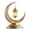 D, variant on 5PCS 7.9in Ramadan Crescent Moon Acrylic Tabletop Decor Set for Living Room Shelf Display, Islamic Eid Mubarak Festival Home Decoration